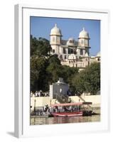 Exterior of an Historic Structure in Udaipur, Rajasthan, India-David H. Wells-Framed Photographic Print