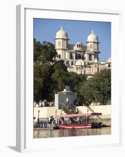 Exterior of an Historic Structure in Udaipur, Rajasthan, India-David H. Wells-Framed Photographic Print