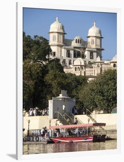 Exterior of an Historic Structure in Udaipur, Rajasthan, India-David H. Wells-Framed Photographic Print