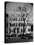 Exterior of Blair House-null-Stretched Canvas