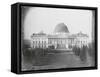 Exterior of Capitol Building in Washington-null-Framed Stretched Canvas