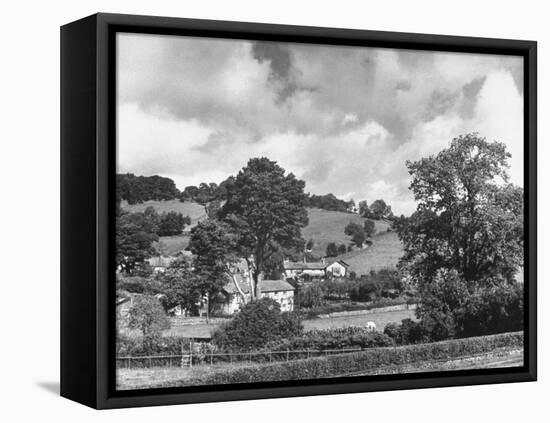 Exterior of Castle Cottage Where Beatrix Potter Lived for All Her Married Life-George Rodger-Framed Stretched Canvas