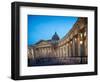Exterior of Cathedral of Our Lady of Kazan at night, St. Petersburg, Leningrad Oblast, Russia-Ben Pipe-Framed Photographic Print