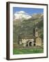 Exterior of Church, Linas De Broto, Pyrenees, Aragon, Spain-Lawrence Graham-Framed Photographic Print