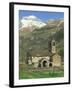 Exterior of Church, Linas De Broto, Pyrenees, Aragon, Spain-Lawrence Graham-Framed Photographic Print