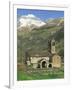 Exterior of Church, Linas De Broto, Pyrenees, Aragon, Spain-Lawrence Graham-Framed Photographic Print