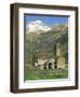 Exterior of Church, Linas De Broto, Pyrenees, Aragon, Spain-Lawrence Graham-Framed Photographic Print