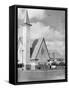 Exterior of Church-Philip Gendreau-Framed Stretched Canvas