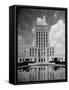 Exterior of City Hall in Houston-Dmitri Kessel-Framed Stretched Canvas