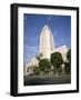 Exterior of City Hall, Los Angeles, California, United States of America (Usa), North America-Tony Gervis-Framed Photographic Print