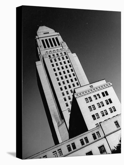 Exterior of City Hall-Rex Hardy Jr.-Stretched Canvas