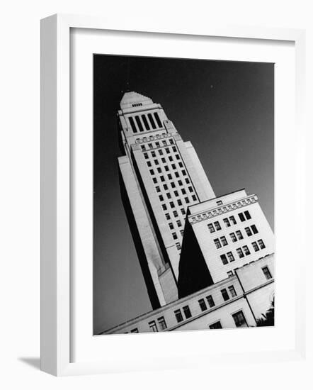 Exterior of City Hall-Rex Hardy Jr.-Framed Photographic Print