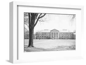 Exterior of Cornell University Building-Philip Gendreau-Framed Photographic Print