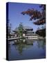 Exterior of Daibutsen-Den Hall of the Great Buddha, Dating from 1709, Reflected in Water, Nara-Christopher Rennie-Stretched Canvas