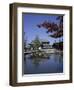 Exterior of Daibutsen-Den Hall of the Great Buddha, Dating from 1709, Reflected in Water, Nara-Christopher Rennie-Framed Photographic Print