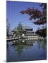 Exterior of Daibutsen-Den Hall of the Great Buddha, Dating from 1709, Reflected in Water, Nara-Christopher Rennie-Mounted Photographic Print