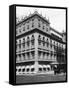 Exterior of Delmonico's Hotel-null-Framed Stretched Canvas