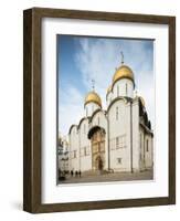 Exterior of Dormition Cathedral, The Kremlin, Moscow, Moscow Oblast, Russia-Ben Pipe-Framed Photographic Print