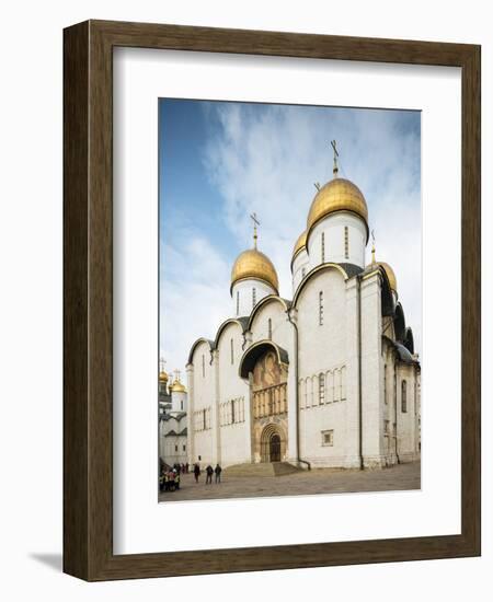 Exterior of Dormition Cathedral, The Kremlin, Moscow, Moscow Oblast, Russia-Ben Pipe-Framed Photographic Print