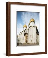 Exterior of Dormition Cathedral, The Kremlin, Moscow, Moscow Oblast, Russia-Ben Pipe-Framed Photographic Print