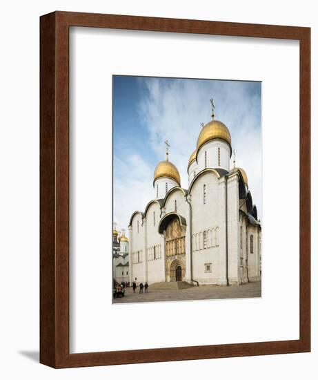 Exterior of Dormition Cathedral, The Kremlin, Moscow, Moscow Oblast, Russia-Ben Pipe-Framed Photographic Print