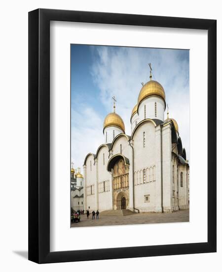 Exterior of Dormition Cathedral, The Kremlin, Moscow, Moscow Oblast, Russia-Ben Pipe-Framed Photographic Print