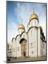Exterior of Dormition Cathedral, The Kremlin, Moscow, Moscow Oblast, Russia-Ben Pipe-Mounted Photographic Print