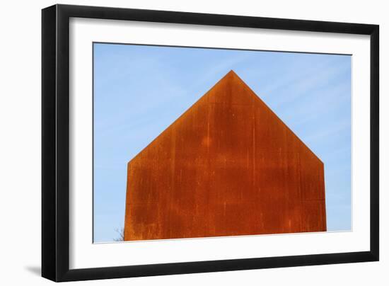 Exterior of Dovecot Studio, Snape Maltings, Snape, Suffolk, UK.-Mark Lord-Framed Photographic Print