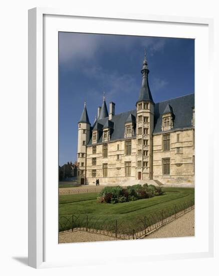 Exterior of Ducal Palace, Nevers, Bourgogne (Burgundy), France-Michael Short-Framed Photographic Print