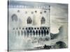 Exterior of Ducal Palace, Venice, 19th Century-John Ruskin-Stretched Canvas