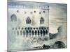 Exterior of Ducal Palace, Venice, 19th Century-John Ruskin-Mounted Giclee Print