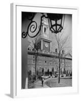 Exterior of Eliot House at Harvard University-Alfred Eisenstaedt-Framed Photographic Print