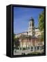 Exterior of Ellis Island, New York City, USA-Christopher Rennie-Framed Stretched Canvas