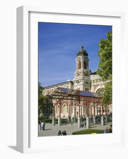 Exterior of Ellis Island, New York City, USA-Christopher Rennie-Framed Photographic Print