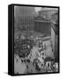 Exterior of Federal Court House and Other Surrounding Buildings, Used-null-Framed Stretched Canvas