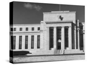 Exterior of Federal Reserve Building-Walker Evans-Stretched Canvas