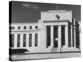 Exterior of Federal Reserve Building-Walker Evans-Stretched Canvas