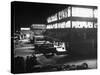 Exterior of Firestone Tire and Rubber Co. Plant at Night-null-Stretched Canvas