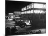 Exterior of Firestone Tire and Rubber Co. Plant at Night-null-Mounted Photographic Print