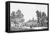 Exterior of George Washington's Estate-null-Framed Stretched Canvas