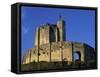 Exterior of Gisors Castle with Visitors on Battlements, Haute Normandie, France, Europe-Thouvenin Guy-Framed Stretched Canvas