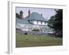 Exterior of Government House, Stanley, Falkland Islands, South America-G Richardson-Framed Photographic Print