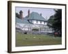 Exterior of Government House, Stanley, Falkland Islands, South America-G Richardson-Framed Photographic Print