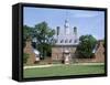 Exterior of Governor's Palace, Colonial Architecture, Williamsburg, Virginia, USA-Pearl Bucknall-Framed Stretched Canvas