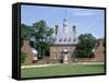 Exterior of Governor's Palace, Colonial Architecture, Williamsburg, Virginia, USA-Pearl Bucknall-Framed Stretched Canvas