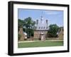 Exterior of Governor's Palace, Colonial Architecture, Williamsburg, Virginia, USA-Pearl Bucknall-Framed Photographic Print