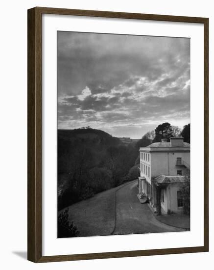 Exterior of Greenway House Which Was Owned by Sir Walter Raleigh-null-Framed Photographic Print