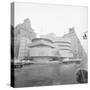 Exterior of Guggenheim Museum 1970-null-Stretched Canvas