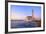 Exterior of Hassan Ll Mosque and Coastline at Dusk, Casablanca, Morocco, North Africa, Africa-Neil Farrin-Framed Photographic Print