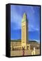 Exterior of Hassan Ll Mosque, Casablanca, Morocco, North Africa, Africa-Neil Farrin-Framed Stretched Canvas